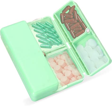 travel pill box small|mini 7 day pill box.